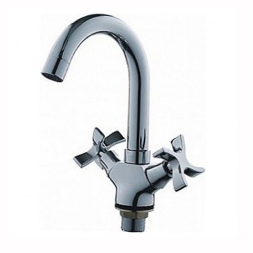 Смеситель для умывальника LEDEME  двуручк.  арт.L1122-2