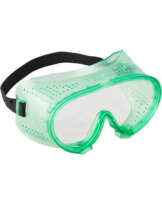 ОЧКИ ЗУБР "МАСТЕР" ЗАЩИТНЫЕ ЗАКРЫТОГО ТИПА С ПРЯМОЙ ВЕНТИЛЯЦИЕЙ, ЛИНЗА ПОЛИКАРБОНАТНАЯ 11027