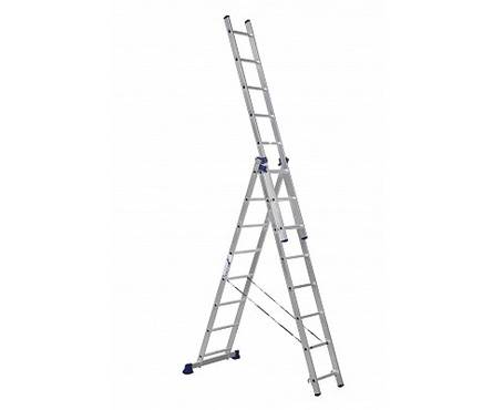 Лестница универсальная алюмин. 3-х секц., 7 ступен. Sarayli (0344)