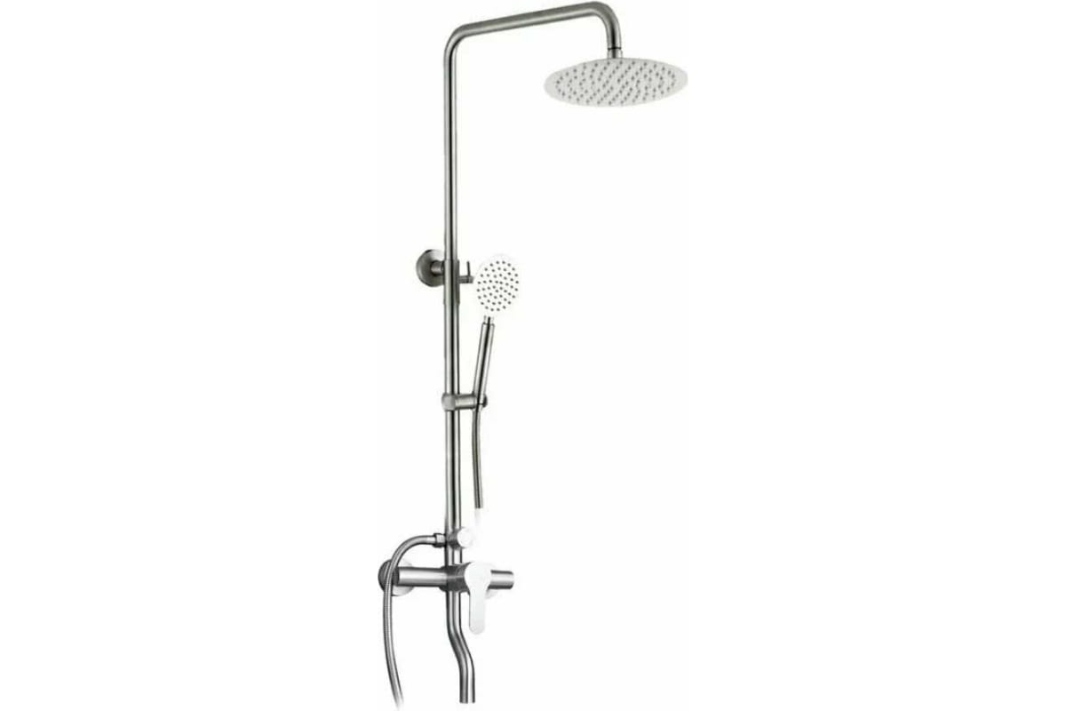 Душевая система GOTA ROCIO SUS304 со смесителем и с лейкой тропической G357511357511-GOTA- купить в АПлайн