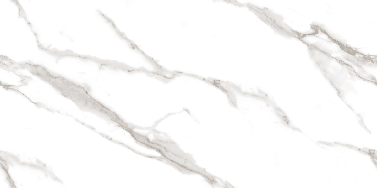 Керамогранит Calacatta Sharp Silver белый полированный 60x120см