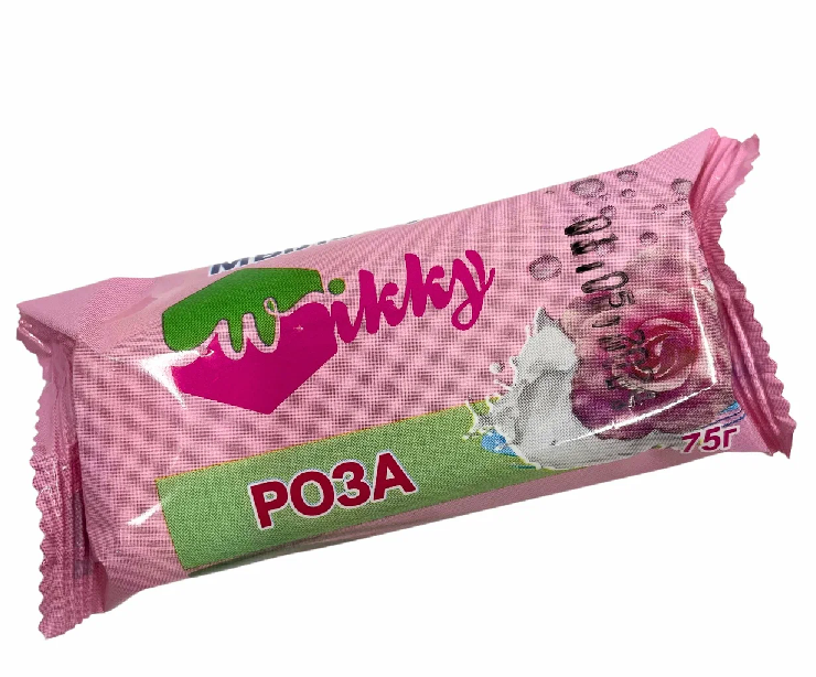 Мыло туалетное Wikky 75г Роза- купить в АПлайн