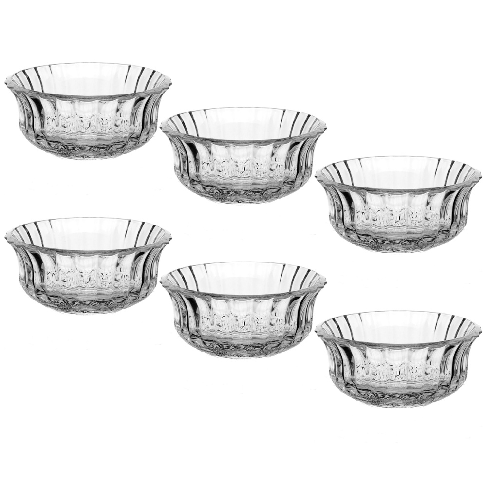 Набор салатников стекл. КОНЬЯ-F&D 115мм 6шт 53308BFD