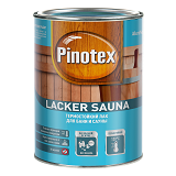 Лак PINOTEX LACKER SAUNA 20 на водной основе п/мат 1л***5254107- купить в АПлайн