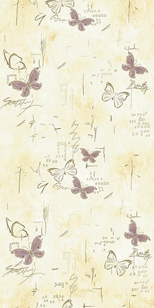 Панель ПВХ Бабочки золотые 0,25х2,7м 337