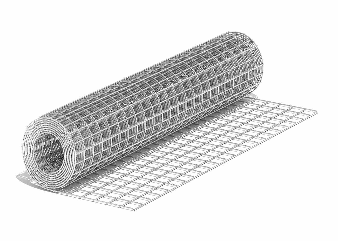 Сетка сварная ТУ рулон 25х25 1,6мм 1,0х15м,оцинкованный