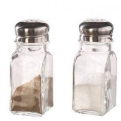 Набор емкостей для специй стекл. Бейзик 2шт 100мл 80221В