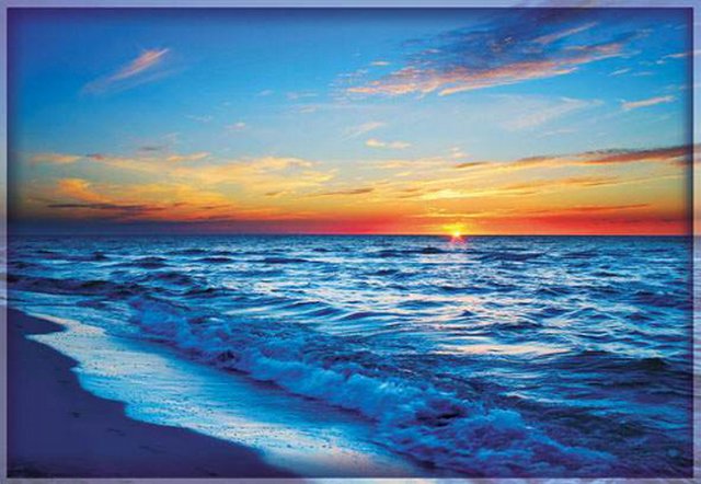 Фотообои "Морской прибой" 4л. 134х196