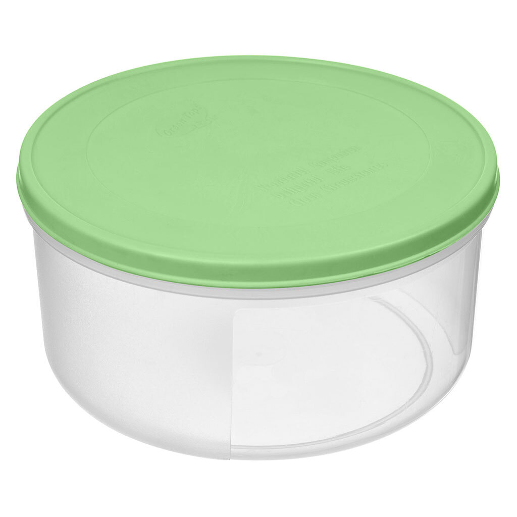 Контейнер пласт. Verona 0,5л с гибкой крышкой зеленый 221106418/05
