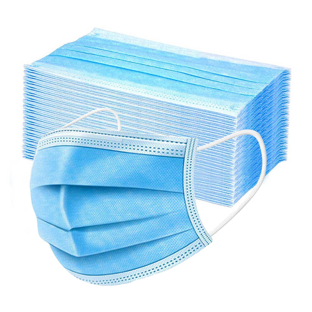 Маска защитная гигиеническая одноразовая