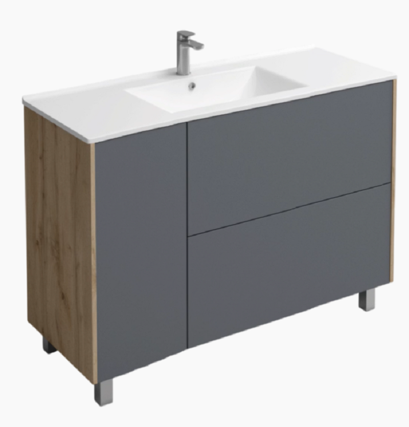 Подстолье Holler "Classy-90"графит с умываьником "Holler E90"/336493/322561