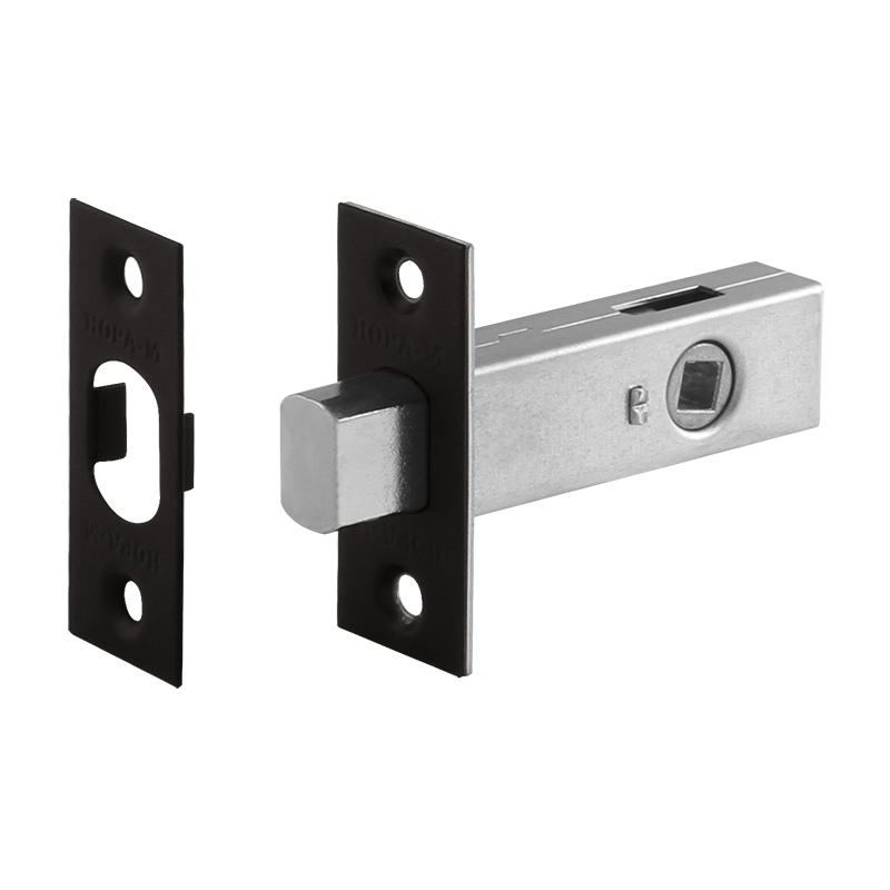 Задвижка дверная НОРА-М З-45 черный - 18532 - купить в АПлайн