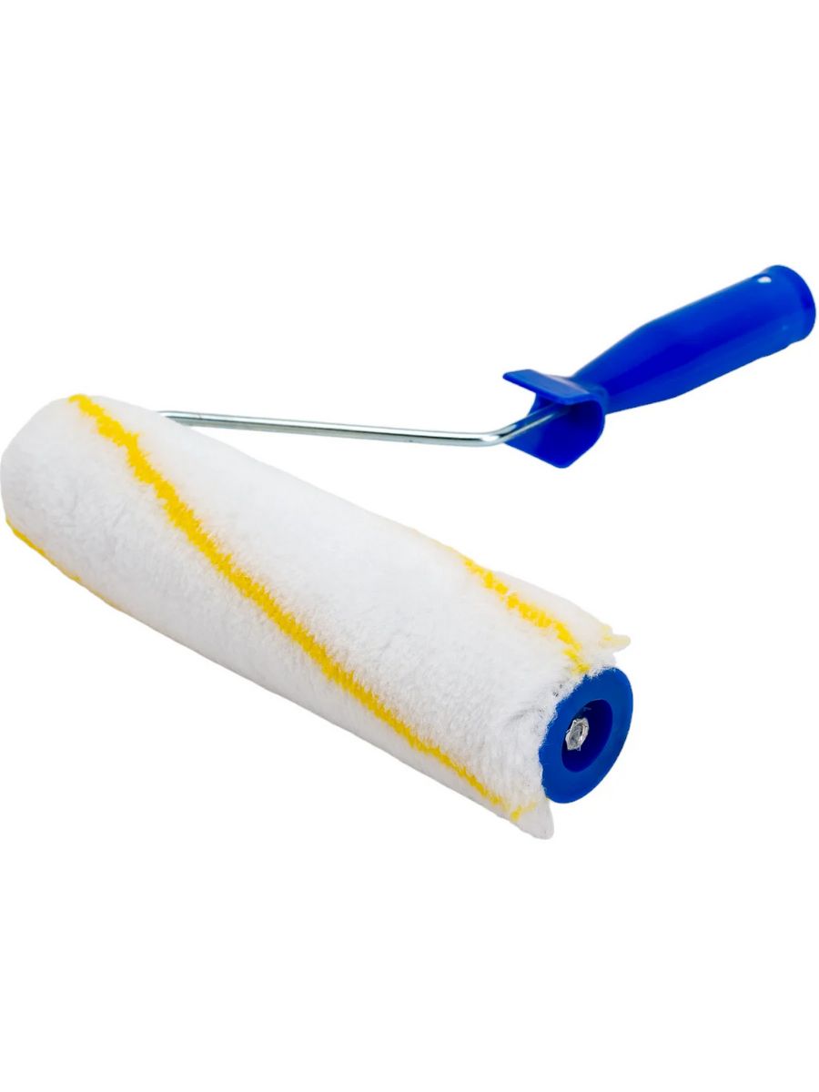 Валик с ручкой Korvus 215-250мм, меховой, ворс 12мм, d=40мм, бюгль 6мм, 0316025/0201135