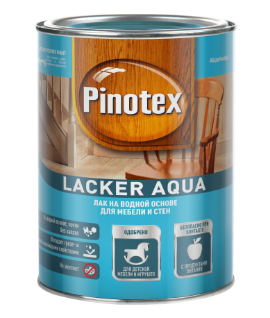 Лак PINOTEX LACKER AQUA 10 на водной основе матовый 2,7л***