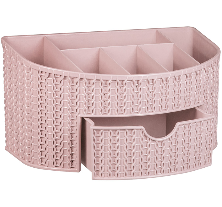 ОРГАНАЙЗЕР "ВЯЗАНИЕ" С ЯЩИКОМ ЧАЙНАЯ РОЗА /М2388/