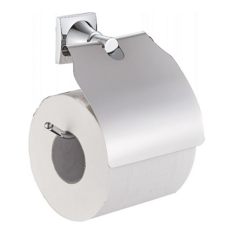 Держатель для туалетной бумаги HAIBA с крышкой HB8503 
