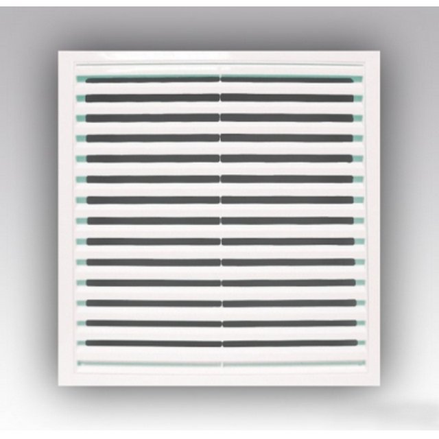 Решетка вентиляционная ERA 250х250 2525РР жалюзи наклонные  /837/