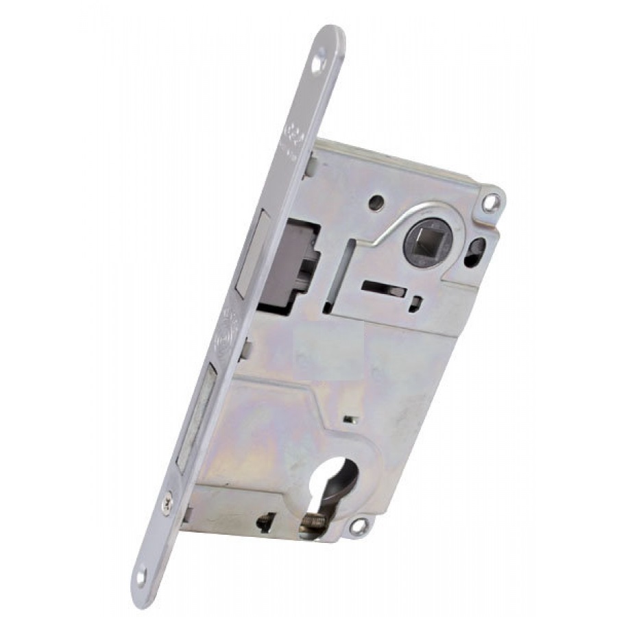 Корпус замка под цилиндр НОРА-М 25-85мм хром