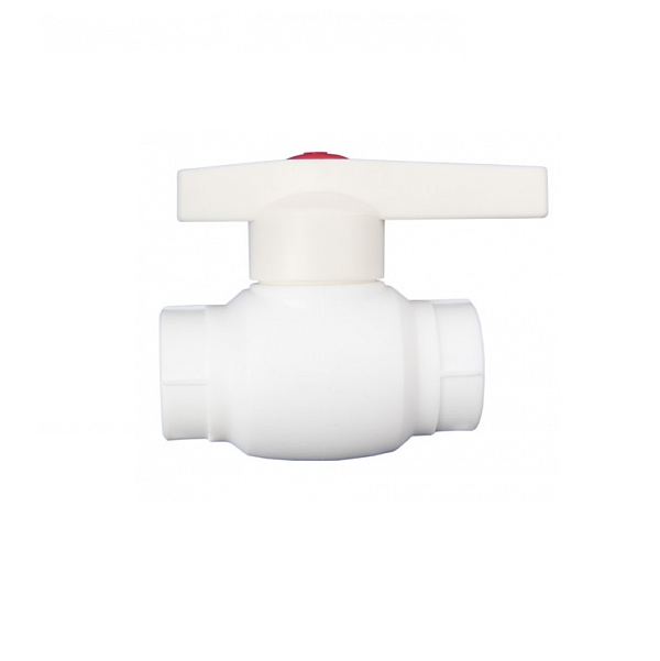 Кран шаровой PPRC 20 белый