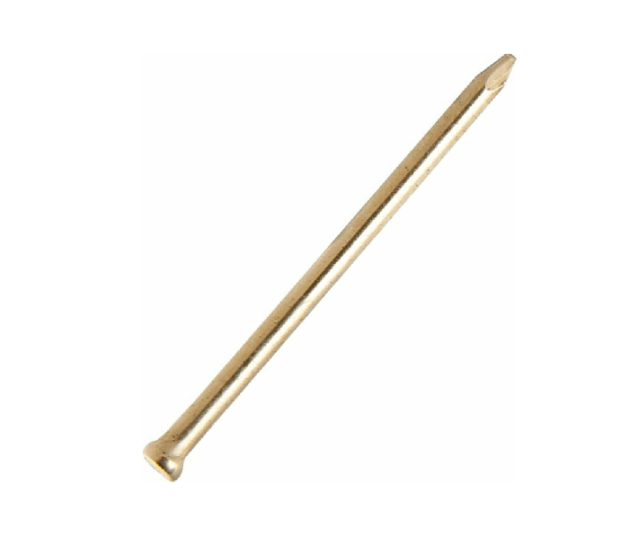 Гвоздь финишный латунь 1,4х35 (50гр) пакет BISKREP