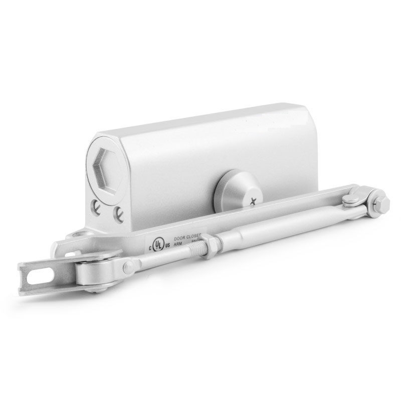 Доводчик дверной НОРА-М Isparus 430 от 50 до 120кг морозостойкий белый17109- купить в АПлайн