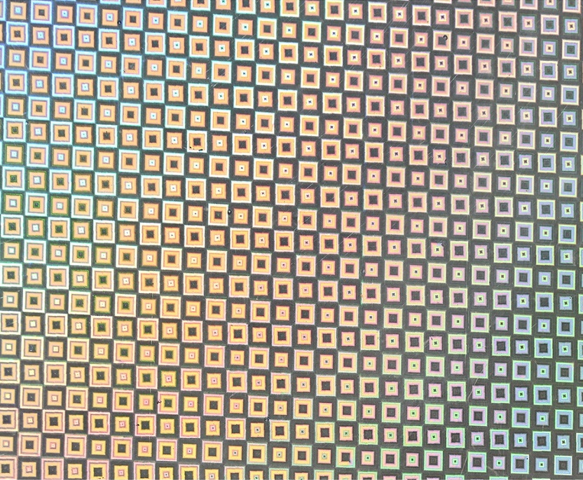 Самоклейка 0,45х2м Голография серебро Deluxe standart 8068030