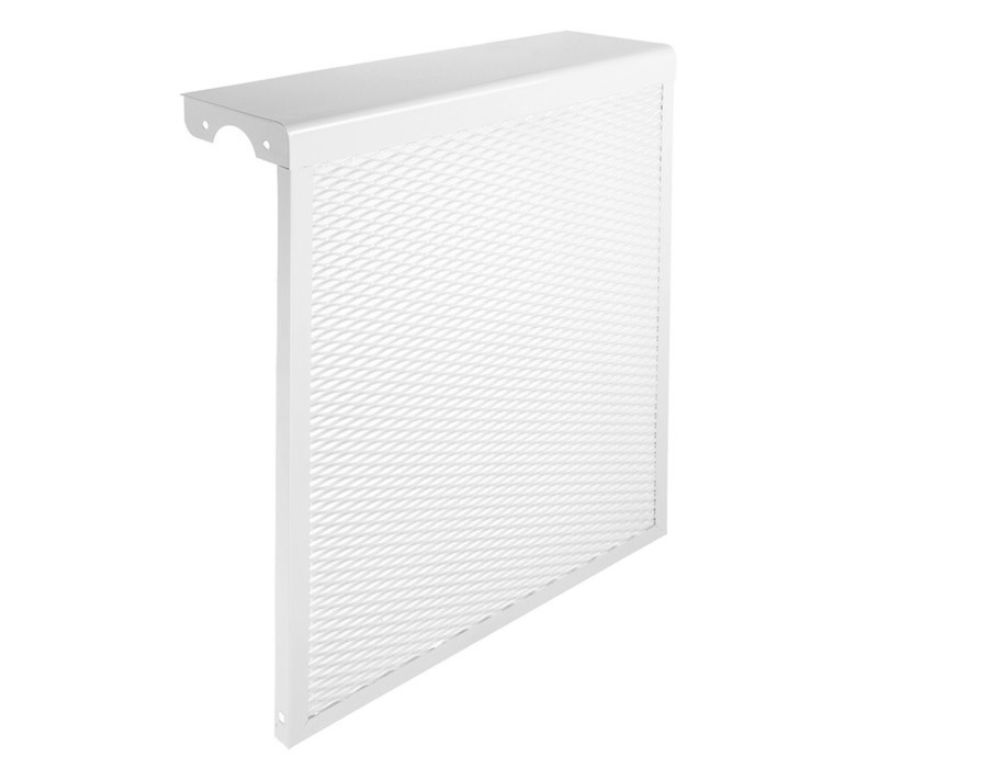 Экран на батарею 5-х секционный белый 490х610х150    