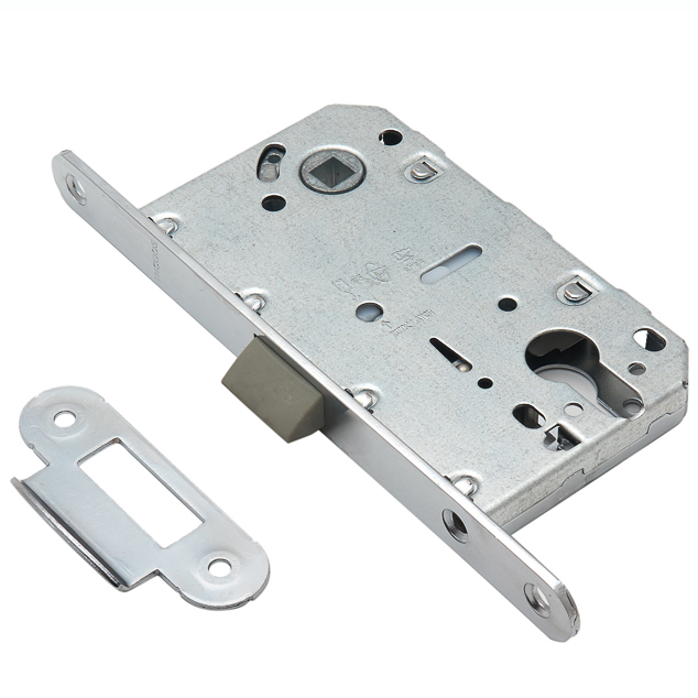 Корпус замка под фиксатор TRODOS SD600ET CP (пластиковый ригель) хром