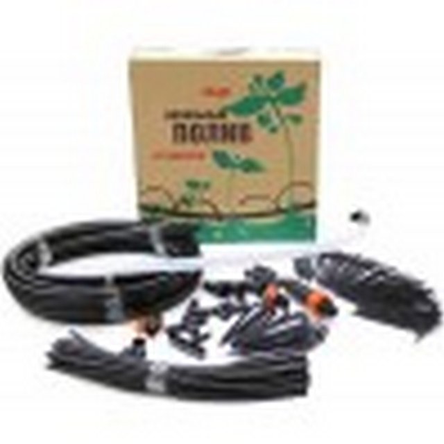 ПОЛИВ КАПЕЛЬНЫЙ ОТ ЕМКОСТИ "ЖУК" 30 РАСТЕНИЙ "ПАРНИК"- купить в АПлайн