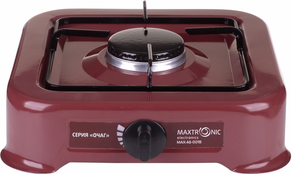 Плитка газовая MAXTRONIC МАХ-АО-001B коричневая (021/636)60733- купить в АПлайн