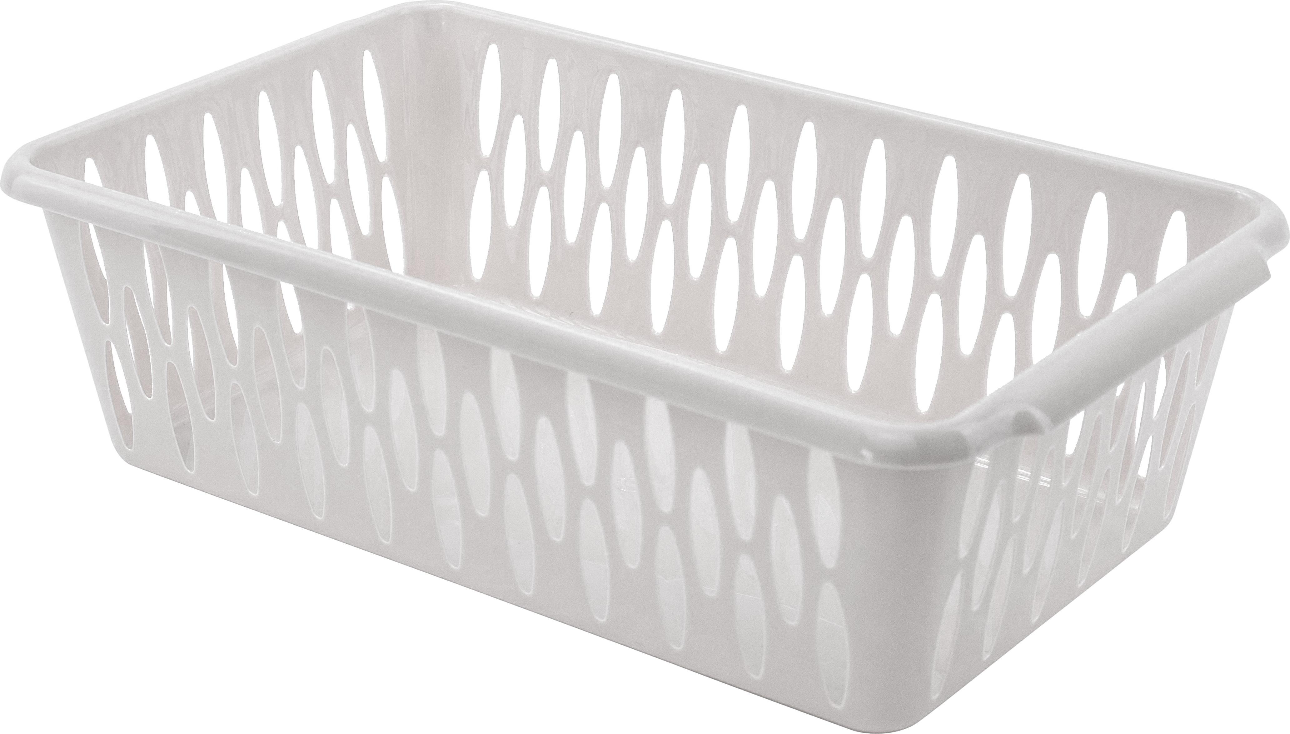 Корзина для хранения пласт. Лайт S 242х145х71см белое облако KL201110048KL201110048- купить в АПлайн