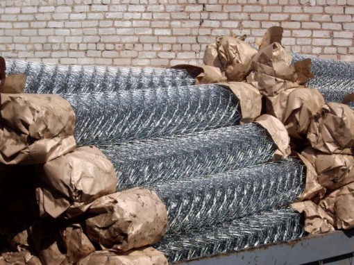 Сетка плетеная  "Рабица" /№50-2мм/ 2,0х10м оцинкованная