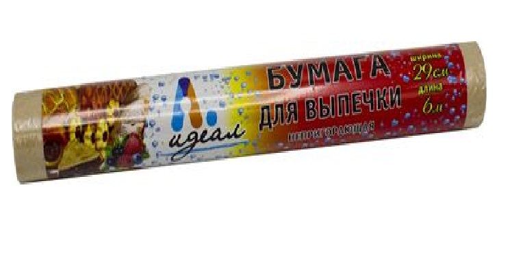 Бумага для выпечки Идеал 29см 6м- купить в АПлайн