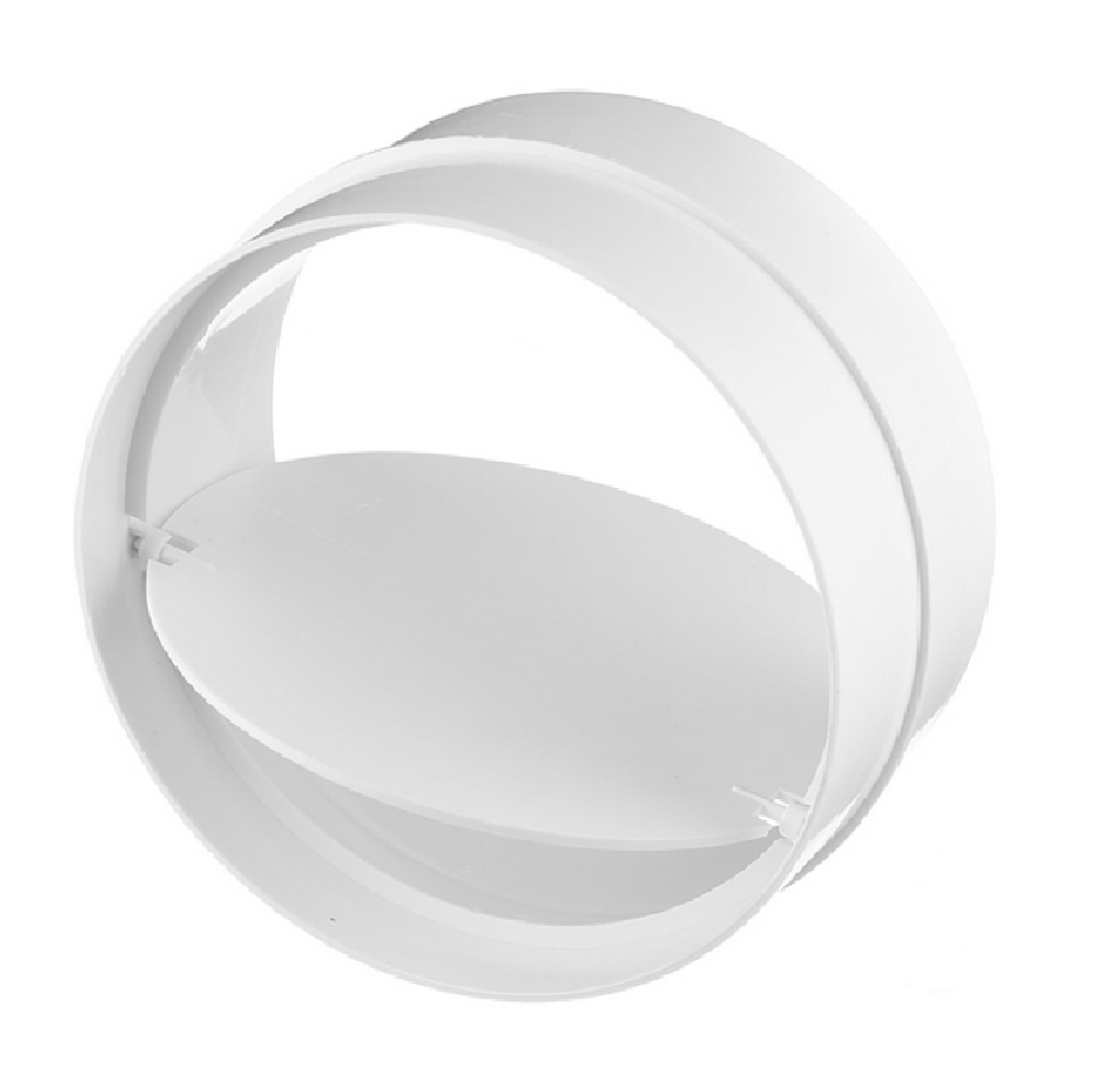 Соединитель воздуховода ERA D100 с обратным клапаном 10СКПО 