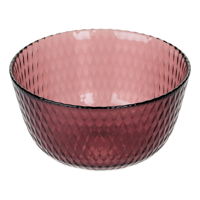 Салатник стекл. идиллия лилак 12см q1312