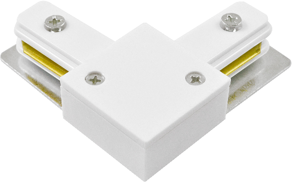 КОННЕКТОР JAZZWAY БЕЛЫЙ L-ОБРАЗНЫЙ PTR CL-WH .5010840