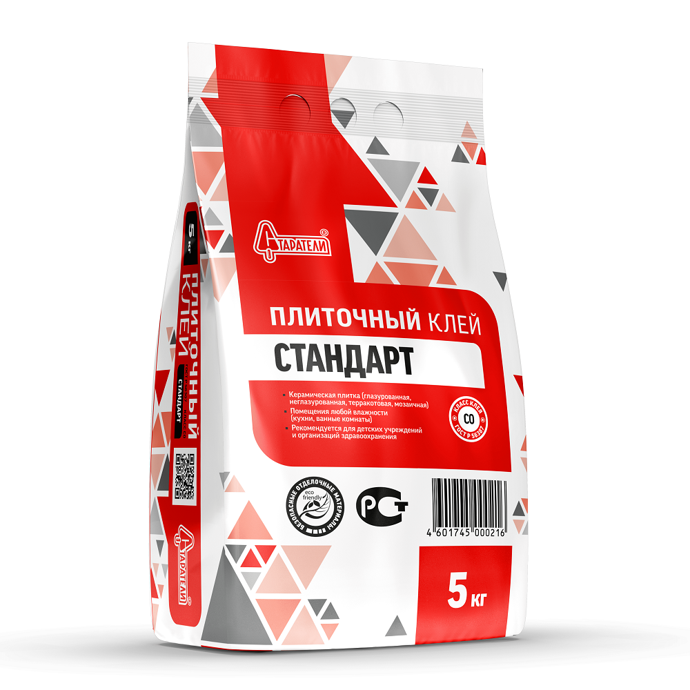 Клей "Старатели" Стандарт для плитки C0 5кг - 3277/164 - купить в АПлайн