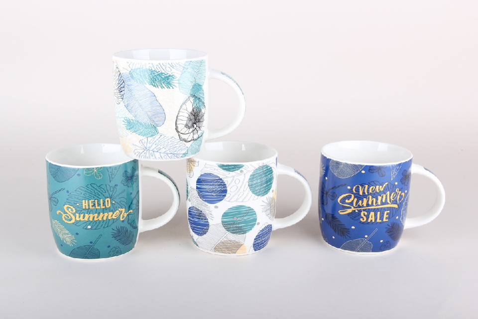 Кружка фарфор Summer/Лето 350мл микс 65626562- купить в АПлайн