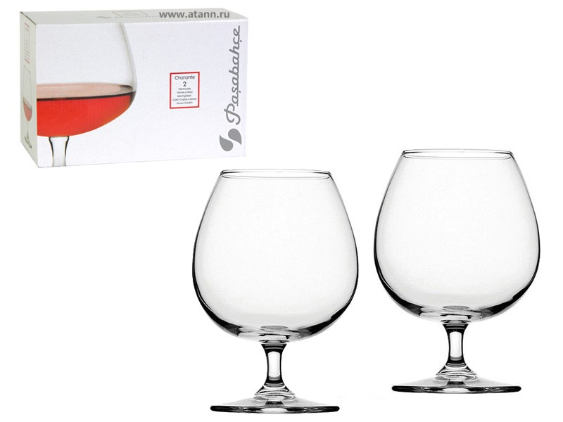 Набор бокалов стекл. Шаранте 2шт 430мл / 440219В/