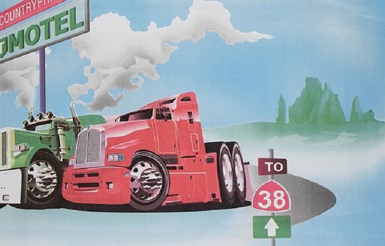 Обои бумажные симплекс Брянск Машинки 5 0,53х10м С6БР-ГП