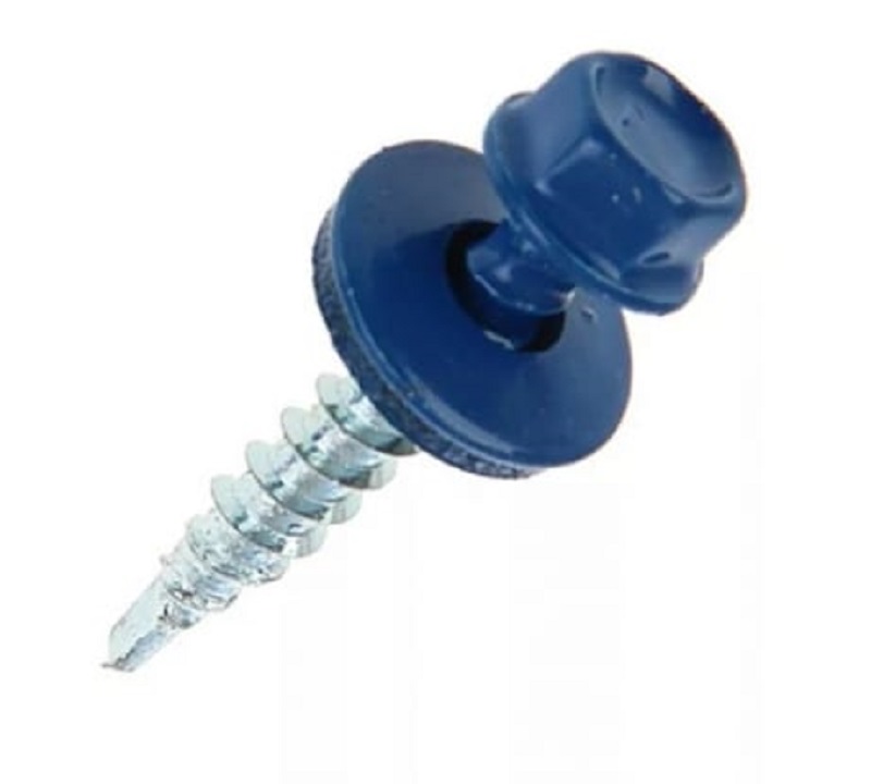 Саморезы кровельные RAL5005 4,8х35 синий (250шт) 420380 БК