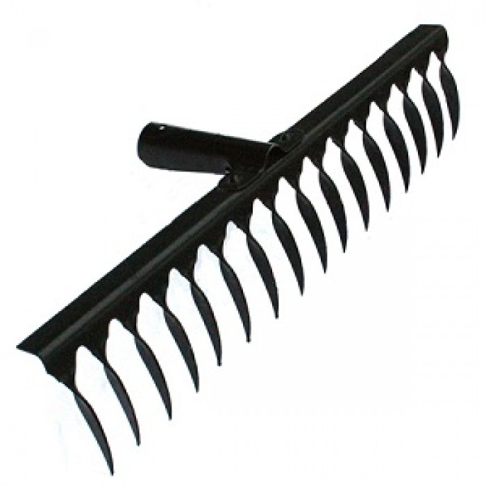 Грабли 16-ти зубые витые крашеные б/ч ГВ-16