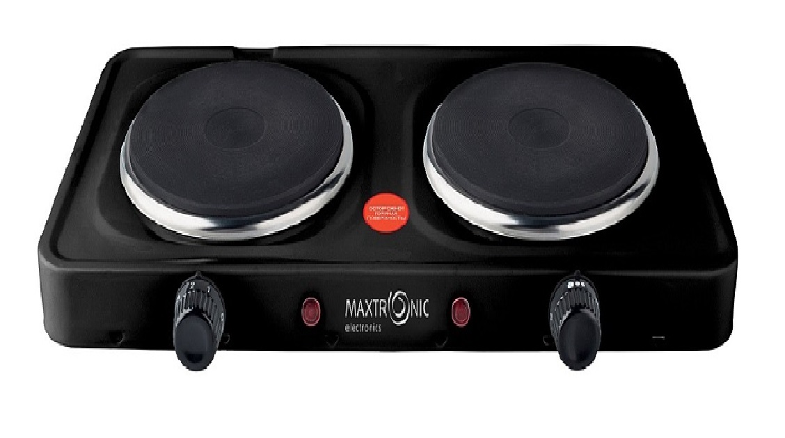 Электроплитка MAXTRONIC MAX-AT-002BH черная 80684