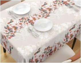 Клеенка Парадиз на тканевой основе 1,40х20м STS5446-1