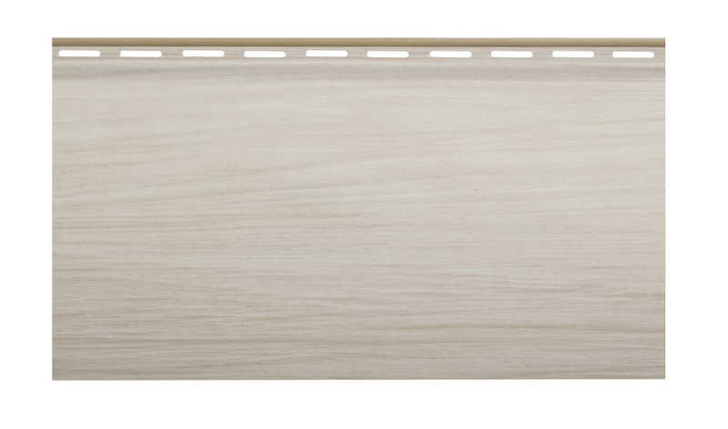 Сайдинг виниловый "Альта-Профиль" Блокхаус Люкс Ясень ВН-01 3,1х0,202м / 0,63м2