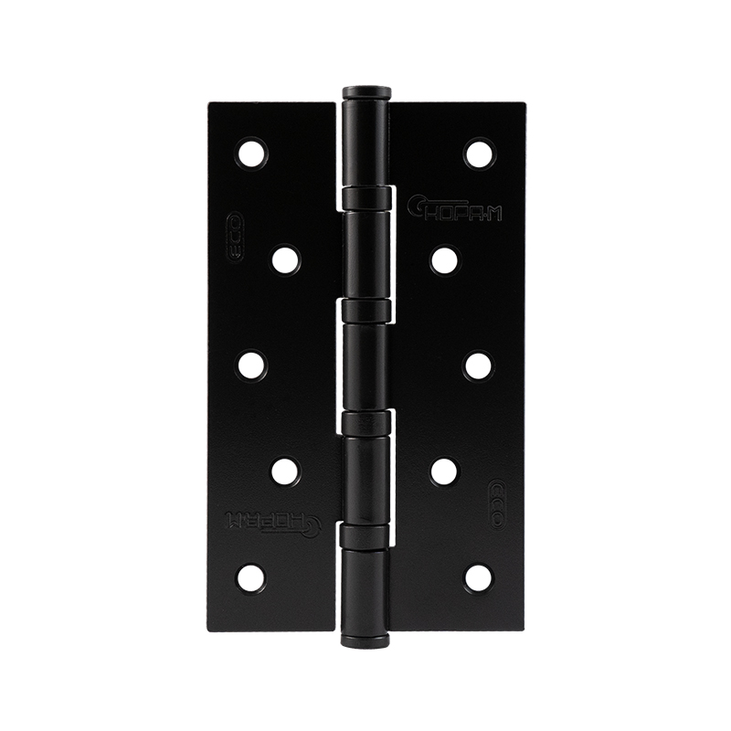 Петля врезная универсальная НОРА-М STD 5-2ВВ 125х75х2,5мм без колпачков графит (2 шт)