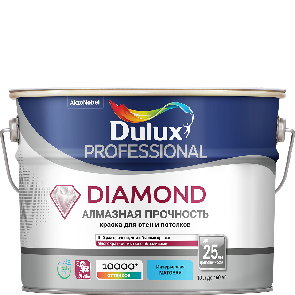 Краска DULUX PROFESSIONAL DIAMOND MATT BW 10Л***