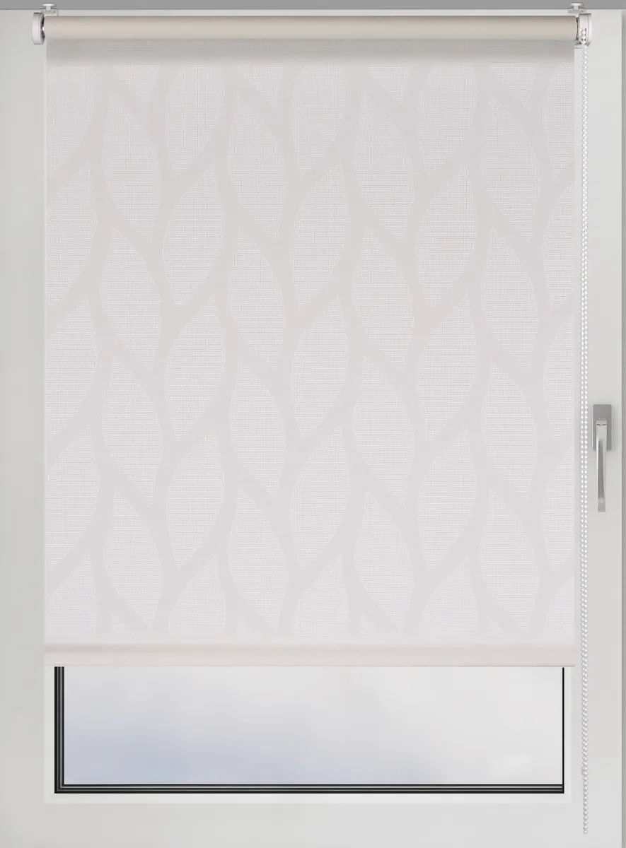 Штора рулонная Bella белый 70х160см