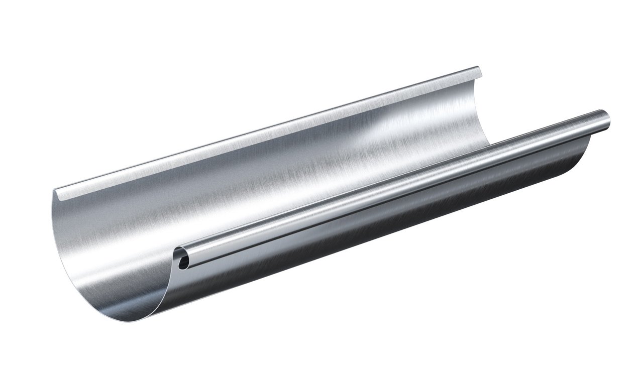 Желоб железный D125мм 3м оцинкованный