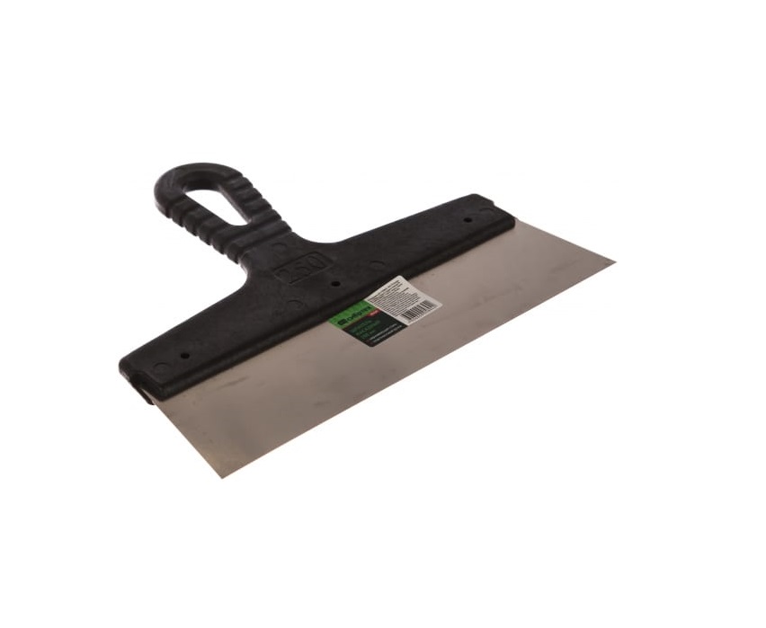 Шпатель фасадный 600мм нержавеющий пластмассовая ручка Сибртех 85452